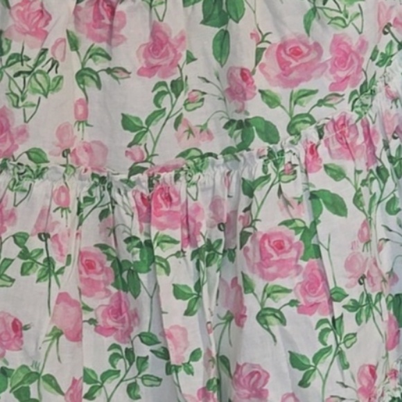 Hill House The Paz Top Pink Roses XL - Picture 3 of 3
